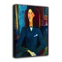 Quadro Ritratto di Jean Cocteau - Modigliani - stampa su tela canvas con o senza telaio