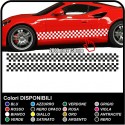 Bande Adhésive damier Côté stickers damier Bandes Adhésives damier