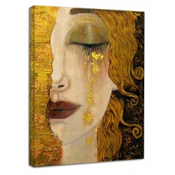 El marco Freyja's Golden Tears - Imagen impresa en lienzo con o sin marco