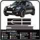 Autocollants latéraux MINI countryman capot toit coffre et bandes latérales graphisme MINI COOPER COUNTRYMAN - Tous modèles