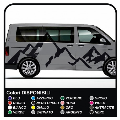 Aufkleber TRANSIT M-SPORT Side Van Grafik Van Aufkleber Streifen Ford Transit Custom Minibus und Wohnmobil