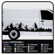 Adesivi TRANSIT M-SPORT Laterali Van grafiche furgone adesivi decalcomanie strisce ford transit custom minibus e camper