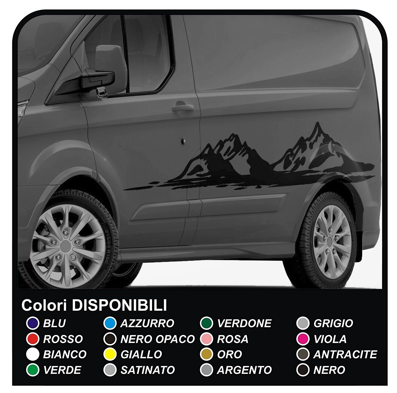 Van decals on sale