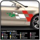 adesivi laterali scacchi bmw amg adesivi mercedes strisce adesive fasce Adesive audi strisce mini cooper Viper fiat 500 smart