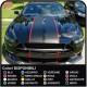 aufkleber motorhaube dach for mustang or viper car decoration rally strips dekor auto Rallye-Streifen