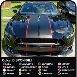Aufkleber für FIAT 500 KIT kolbenringe motorhaube streifen aufkleber für  motorhaube fiat 500, mini und anderen autos