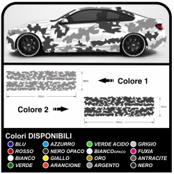 Adhésif voiture camouflage Camouflage kit de décoration de voiture