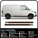 Adesivi TRANSIT M-SPORT bicolore Laterali e cofano Van grafiche furgone adesivi decalcomanie strisce ford transit custom turneo