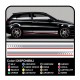 le kit autocollants STICKERS alfa romeo 147 ducati corse bandes de côté