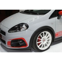 KIT COMPLET AVEC DES AUTOCOLLANTS ET DES FEUX DE BROUILLARD, LA GRANDE PUNTO ABARTH SUPER SPORT PARE-CHOCS