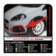 KIT COMPLETO ADESIVI FENDINEBBIA PER GRANDE PUNTO ABARTH SUPER SPORT PARAURTI