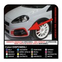 KIT COMPLETO ADESIVI FENDINEBBIA PER GRANDE PUNTO ABARTH PARAURTI