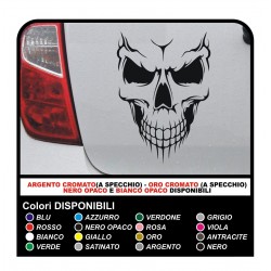 Adesivo scheletro fiat punto abarth fiat 500 smart opel corsa citroen VTI Tuning