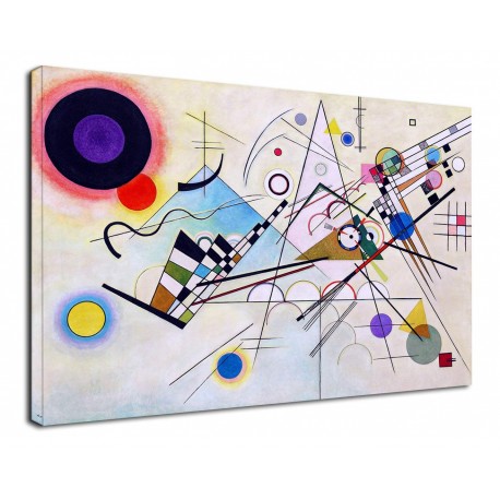 El marco de Kandinsky, la Composición VIII - WASSILY KANDINSKY Composición 8