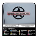 stickers star logo door Renegade