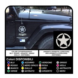 2 ADESIVI per FUORISTRADA STICKERS SUV 4X4