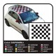 adesivi TETTO adesivi CAPOTE SCACCHI grandi scacchiera stickers top 