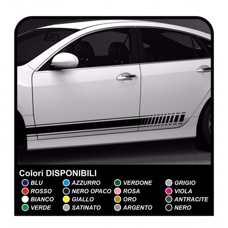 Bandes adhésives Auto-Adhésif Latéral de Bandes de Bandes Adhésives voiture tuning sport