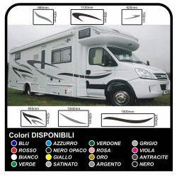 MOTORHOME graphiques de vinyle autocollants décalques rayures camping-car, CARAVANE, Motorhome - graphiques 03