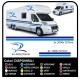 CAMPER grafica in vinile adesivi decalcomanie strisce Set CAMPER VAN ROULOTTE Motorhome - grafica 07