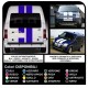 FORD Transit Connect Van ST Stripes graphics Stickers Decals adhesive strips BONNET AND boot lid van