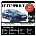 kleber für FORD FIESTA MK6 ST-Streifen, Auto Vinyl-Abziehbilder Grafiken selbstklebende bänder typ Viper