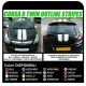 stickers for the Bonnet and Roof of the Opel Corsa D VXR TWIN Viper Stripes car graphics decals stickers B C 1.2 1.4