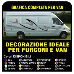 AUTOCOLLANTS POUR MERCEDES SPRINTER 311 ASF LE VAN GRAPHIQUES IVECO AUTOCOLLANTS VAN KIT COMPLET