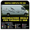 ADESIVI PER MERCEDES SPRINTER 311 LWB CAMPER VAN GRAFICA IVECO ADESIVI FURGONE KIT COMPLETO