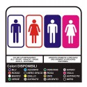 2 Stickers toilettes toilettes TOILETTES à USAGE PROFESSIONNEL pour restaurant, hôtel, pub, BAR, DISCOTHÈQUE, boutique, centre