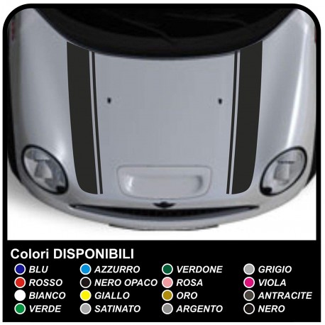 adesivi cofano mini cooper Strisce Rally Auto Viper kit strisce adesive COUNTRYMAN John Cooper ONE TUTTI MODELLI