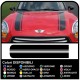 aufkleber motorhaube mini cooper Rallye-Streifen Auto Viper kit klebestreifen COUNTRYMAN John-Cooper-ONE ALLE MODELLE