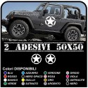 adhesive side STAR military DOOR Jeep WRANGLER RENEGADE and the WILLYS offroad DEFENDER