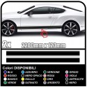 stickers bmw côté amg décalcomanies mercedes bandes adhésives bandes Adhésives audi bandes mini cooper Vipère, fiat 500, smart