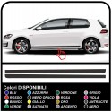 VW GOLF V-VII-GTI-SPORT-STREIFEN GTI seitlichen bändern komplett-Set für 3 & 5 türer golf 5 6 7 volkswagen golf