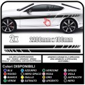 stickers bmw side amg decals mercedes adhesive strips Adhesive strips audi stripes mini cooper Viper, fiat 500, smart