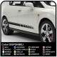 stickers bmw side amg decals mercedes adhesive strips Adhesive strips audi stripes mini cooper Viper, fiat 500, smart