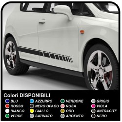 adesivi laterali bmw amg adesivi mercedes strisce adesive fasce Adesive audi strisce mini cooper Viper fiat 500 smart