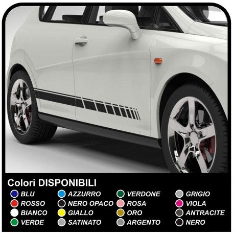 stickers bmw côté amg décalcomanies mercedes bandes adhésives bandes Adhésives audi bandes mini cooper Vipère, fiat 500, smart