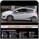 Set Adesivi per FORD FIESTA MK7 / 8 Grafica Strisce auto fasce laterali